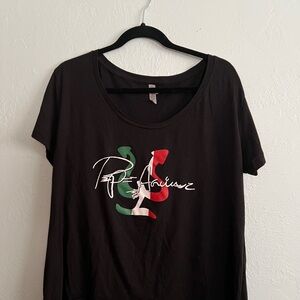 Pepe Aguilar Concert Tour Ladies T Shirt; size 2XL